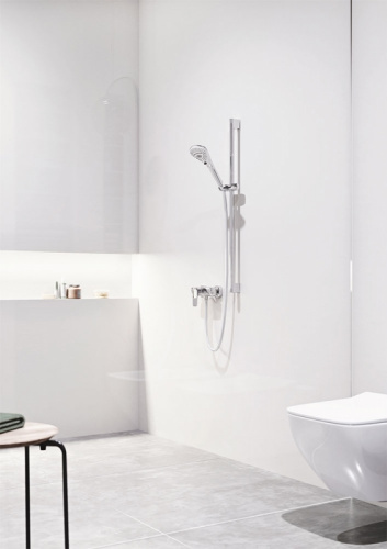 фото смеситель для душа kludi 417100575 хром