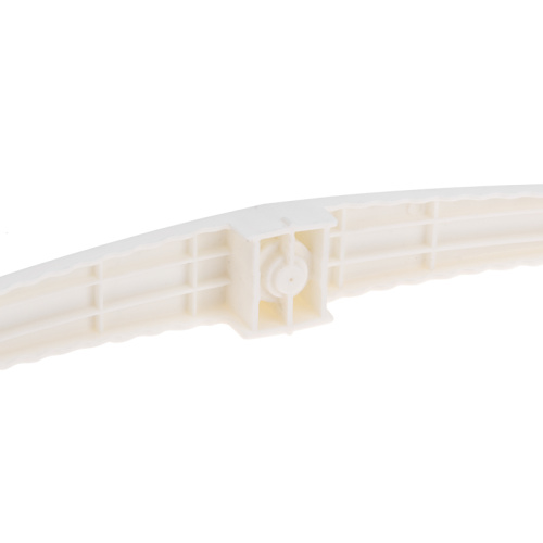 картинка Держатель кабеля для прямого монтажа двусторонний белый,  240мм (20шт/уп) REXANT от магазина Сантехстрой