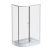 картинка W83UG-302U120MT Like Solo Slide 120 Душ. ограждение Like 120x80, стекло прозрачное, проф мат хром, б от магазина Сантехстрой
