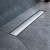 картинка W01SC-U11-050-04SB MasterFlow Трап для душа линейный универс затвор Tile 50см цвет сталь мат от магазина Сантехстрой