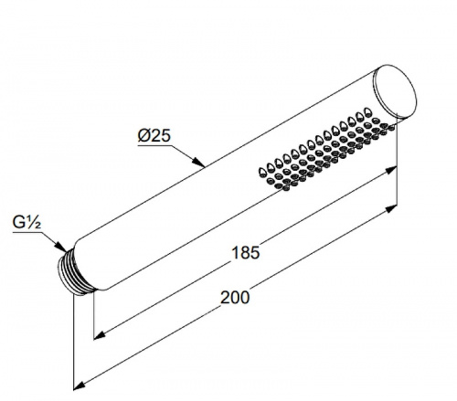 картинка Душевая система Kludi Bozz 7 in1 черный матовый (386303976) от магазина Сантехстрой