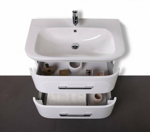 картинка Раковина BelBagno Alpina 80 ALP-800-CB-LVB Белая от магазина Сантехстрой