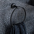 картинка Duravit Starck T Полотенцедержатель - кольцо, настенный цвет черный матовый от магазина Сантехстрой