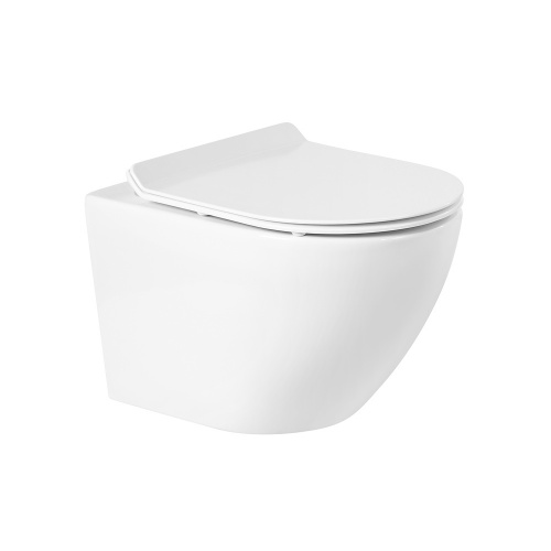 картинка Комплект 4 в 1 Унитаз подвесной BelBagno SFERA-R BB046CHR с сиденьем BB2111SC + Система инсталляции для унитазов BelBagno BB002-80 с кнопкой смыва BB0 от магазина Сантехстрой