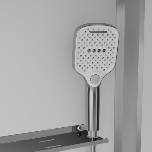 картинка Душевая кабина Black&White Galaxy G8898 115х90 889800 с паром без гидромассажа от магазина Сантехстрой