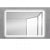 картинка Зеркало BelBagno 90 spc-grt-900-800-led-tch Хром от магазина Сантехстрой