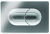 картинка Смывная клавиша OLI Salina глянцевый хром 640084 от магазина Сантехстрой