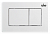 картинка Кнопка смыва TIMO REKO 250x165 white (FP-004W) от магазина Сантехстрой