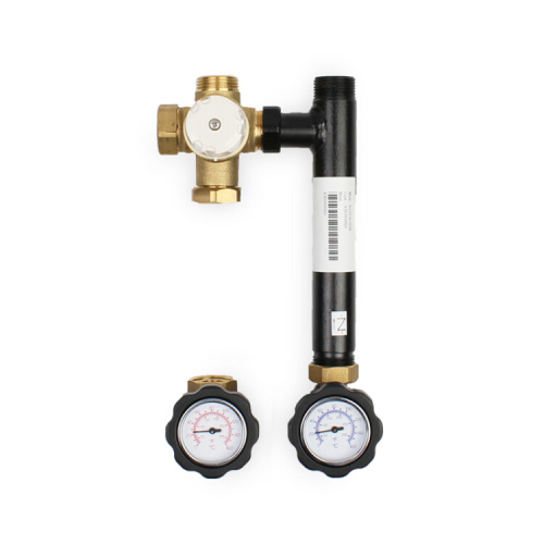 картинка Насосная группа, ELSEN, смесительная, DN 20, без насоса, с трехходовым термостатическим клапаном 25-55°C от магазина Сантехстрой