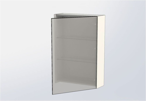 картинка Зеркальный шкаф Aquanet 00202087 Белый от магазина Сантехстрой