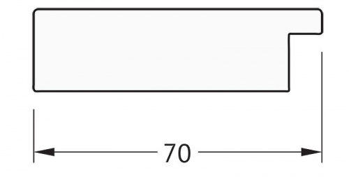 картинка Зеркало Evoform Definite 96х76 BY 3276 в багетной раме - Соты титан 70 мм от магазина Сантехстрой