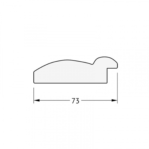 картинка Зеркало Evoform Exclusive 83х53 BY 1136 с фацетом в багетной раме - Серебряный бамбук 73 мм от магазина Сантехстрой