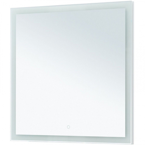 картинка Зеркало Aquanet Гласс 80 274016 Белое от магазина Сантехстрой