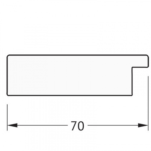 картинка Зеркало Evoform Definite 156х76 BY 3338 в багетной раме - Соты медь 70 мм от магазина Сантехстрой