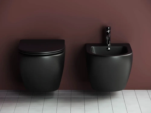 картинка Комплект Ceramica Nova cn4002mb_1002ch_1000 Черный от магазина Сантехстрой