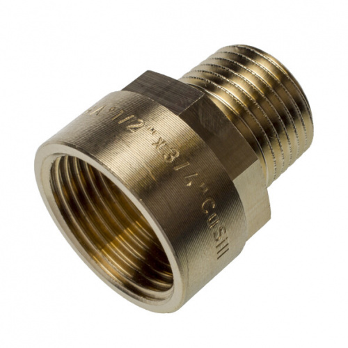 картинка Переходник PURAFIT, НР-ВР 3/8"а x 1/2"i, 3242 от магазина Сантехстрой