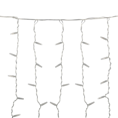картинка Гирлянда Светодиодный Дождь 2x0,8м,  прозрачный провод,  230 В,  диоды Синие от магазина Сантехстрой