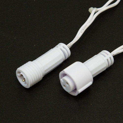 картинка Гирлянда Нить 10м,  постоянное свечение,  белый ПВХ,  230В,  цвет Красный от магазина Сантехстрой