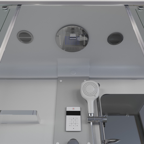 картинка Душевая кабина Niagara Ultra NG-3150-01 (150х70х220) высокий поддон(56см),стекло матовое,4 места от магазина Сантехстрой