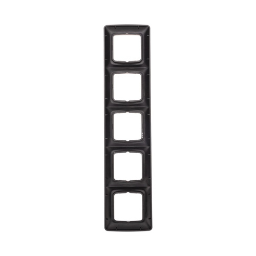 картинка DEA Рамка 5-я горизонтальная Черный Металлик KRANZ от магазина Сантехстрой