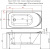 картинка Акриловая ванна Aquanet Nord 140x70 205305 без гидромассажа от магазина Сантехстрой