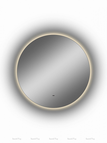 картинка Зеркало Art&Max Sanremo AM-San-1000-DS-C 100х100 см, с подсветкой от магазина Сантехстрой