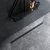 картинка W01SC-S11-080-05BM MasterFlow Трап для душа линейный универс затвор Slim line 80см цвет черн мат магазин Сантехстрой являющийся официальным дистрибьютором в России картинка W01SC-S11-080-05BM MasterFlow Трап для душа линейный универс затвор Slim line 80см цвет черн мат от магазина Сантехстрой