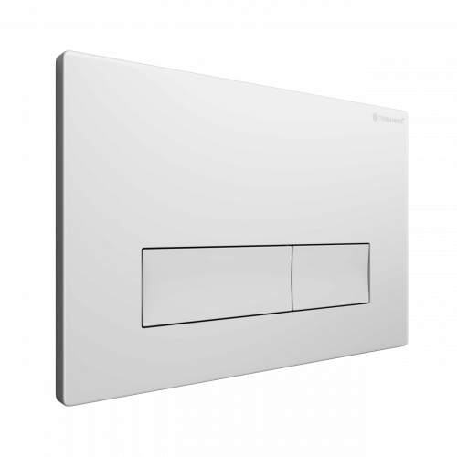 картинка Клавиша смыва для инсталляции Terminus Classic кнопка прямоугольник цвет белый от магазина Сантехстрой