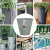 картинка Кашпо для цветов Prosperplast Tubus Beton 28,5л, бетон от магазина Сантехстрой