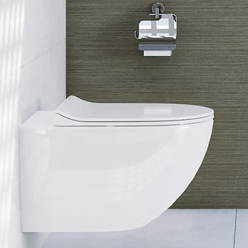 картинка Унитаз Vitra Sento 7748B003-0075 подвесной без сиденья от магазина Сантехстрой