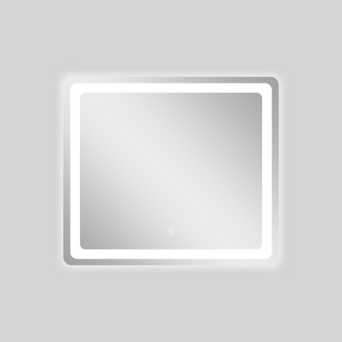 картинка Зеркало AZARIO 800х700 подсветка, сенсорный выключатель с функцией диммера (AZ-Z-044-1CS) от магазина Сантехстрой