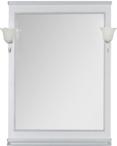 картинка Зеркало Валенса 70 Aquanet 00180142 Белое от магазина Сантехстрой