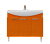 картинка Тумба под раковину Джулия -105 прямая оранжевая от магазина Сантехстрой