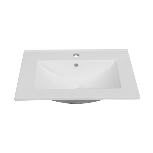 картинка Раковина накладная Oliveeka S60 белая от магазина Сантехстрой