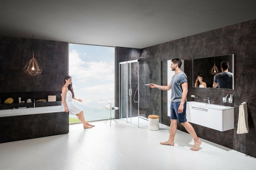 картинка Душевой уголок Ravak Matrix MSDPS-120/90 120x90 L 0WLG7C00Z1 профиль Хром стекло Transparent от магазина Сантехстрой