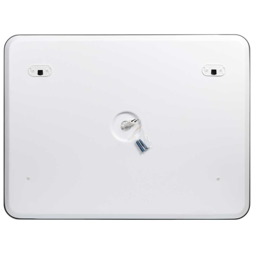 картинка Зеркало LED VLM-3MA100-2 1000х800 c сенсорным выключателем и диммером, антизапотевание от магазина Сантехстрой