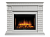 картинка Портал Firelight Bricks 25 камень белый, белая эмаль от магазина Сантехстрой