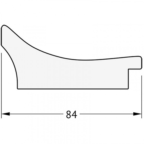 картинка Зеркало Evoform Exclusive-G 106х106 BY 4442 с гравировкой в багетной раме - Фреска 84 мм от магазина Сантехстрой