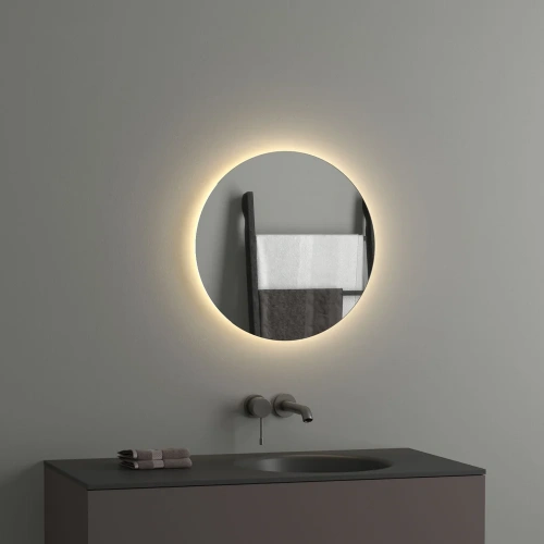 картинка Зеркало круглое Evoform Ledshine BY 2552 50x50 от магазина Сантехстрой