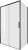 картинка Душевой уголок Aquanet Pleasure Evo 120x80 AE65-120x80-BT профиль черный, прозрачное стекло от магазина Сантехстрой
