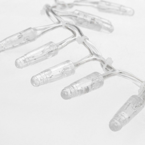 картинка Гирлянда Кластер 10 м,  400 LED,  прозрачный ПВХ,  IP65, соединяемая,  цвет свечения белый NEON-NIGHT от магазина Сантехстрой