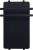 картинка Полотенцесушитель электрический Allen Brau Infinity 80x44 с рейлингом 2.0 и креплением, черный матовый от магазина Сантехстрой