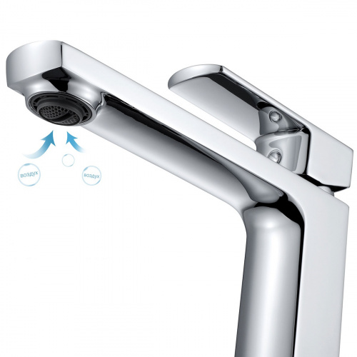 картинка Смеситель для раковины Next VBF-1N1CH однорычажный, хром от магазина Сантехстрой