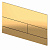 картинка TECEsquare Панель смыва для унитаза с 2 клавишами, металлическая, цвет PVD Polished Gold Optic от магазина Сантехстрой