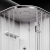 картинка W94C-401A-090MT X-Joy Deep кабина душевая  90x90, 1/4 круга,  профиль мат.хром, стекло прозрачное от магазина Сантехстрой