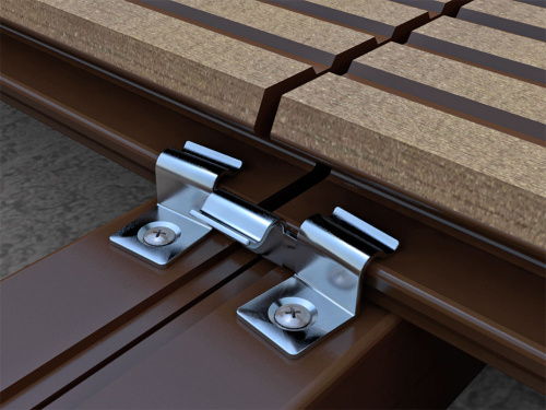 картинка HILST Клипса HILST Premium 3D (металл), 6,5мм (упак. 100шт) от магазина Сантехстрой