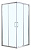 картинка Душевое ограждение Azario GREENWOOD 900х900х1850, БЕЗ ПОДДОНА, прозрачное стекло 6 мм, цвет профиля серебро (AZ-NNE1142 900) от магазина Сантехстрой