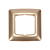 картинка DEA Рамка 1-я горизонтальная Золотой Металлик KRANZ (1-20-240) от магазина Сантехстрой