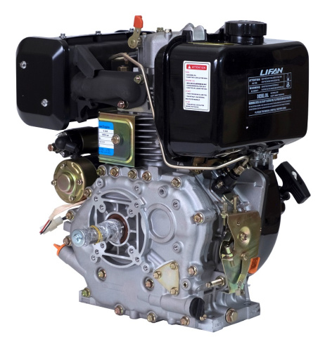 картинка Двигатель Lifan Diesel 186FD, вал ?25мм, катушка 6 Ампер от магазина Сантехстрой