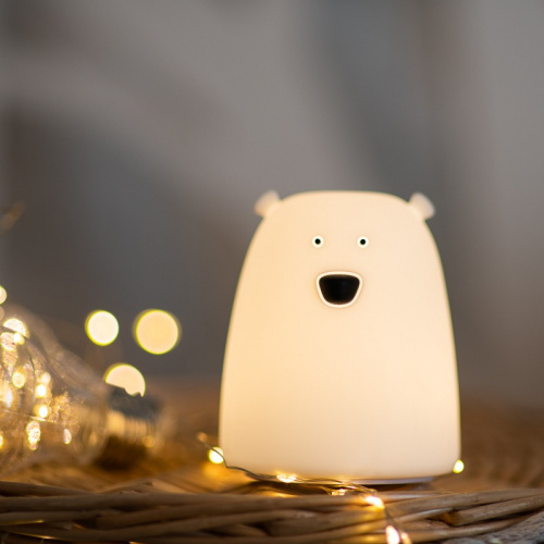 картинка Силиконовый ночник Медвежонок от магазина Сантехстрой
